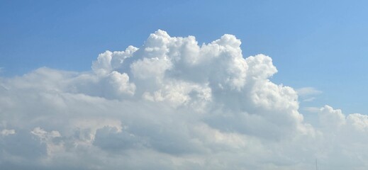 blue sky with clouds