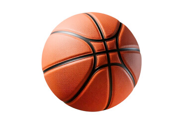 Fototapeta premium basketball isolated on white background