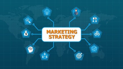 Marketing strategy is a comprehensive plan that outlines how a business will promote its products or services, reach its target audience, and achieve competitive advantage.