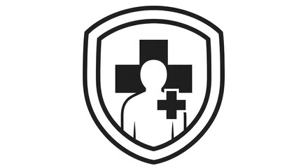 Promoting health protection and well-being, an essential symbol for World Patient Safety Day initiatives and global healthcare focus on secure patient care and medical assistance