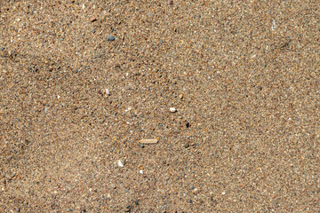 Sand and Pebble Surface Close-Up