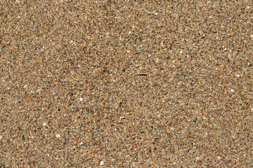 Close-Up of Pebble and Sand Texture
