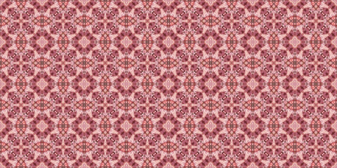 Seamless abstract pattern. Wide carpet pattern. Abstract banner background. Art woven background