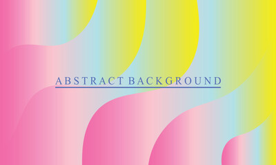 Vibrant Abstract Gradient Waves with Subtle Text Overlay