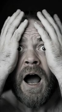 Face fear instant: trembling soul, nervous glance, silent dread, mental strain, hidden terror, uneasy presence, shaky breath, fragile courage, inner turmoil, dark anxiety, hesitant thought