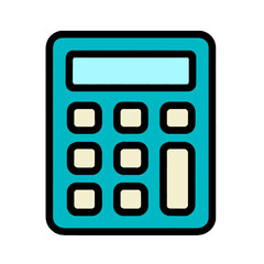 calculator icon vector illustration