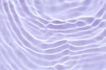 Abstract purple water background with streaks of water.