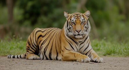 Obraz premium tiger in the jungle