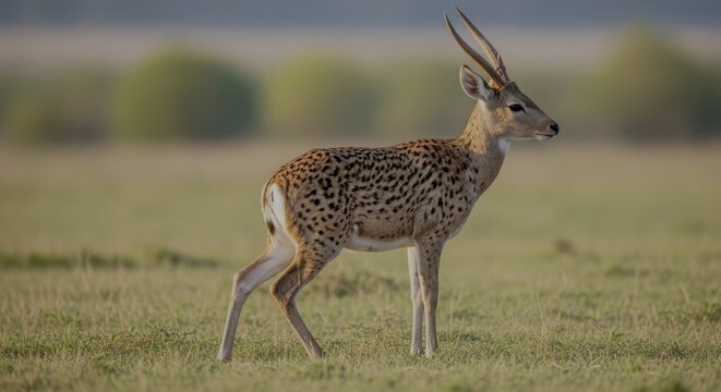 impala in the savannah - Powered by Adobe