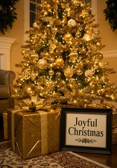 Golden Christmas Glow