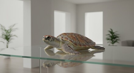 Glass Shell Reflections