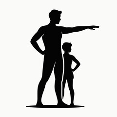 silhouette of a woman