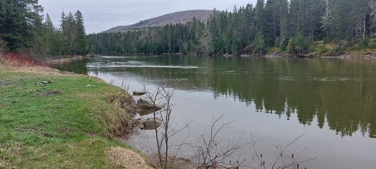 lake in the mountains