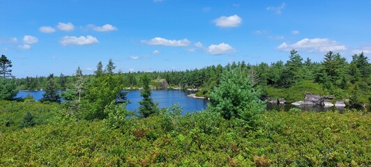 lake in the mountains