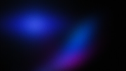 Abstract blue and purple light streaks on a dark background