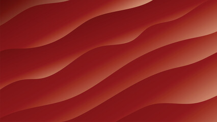 Abstract red wavy background design for modern graphic use.