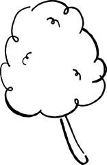 Hand Drawn Cotton Candy