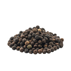 Obraz premium Pile of dark peppercorns black pepper whole peppercorns