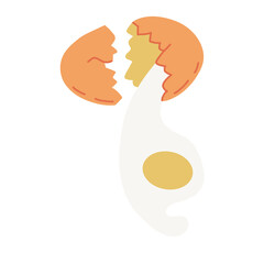 vector illustration of an egg