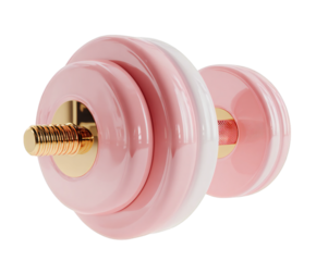 Sweet Treat Dumbbell A Playful Take on Fitness Equipment