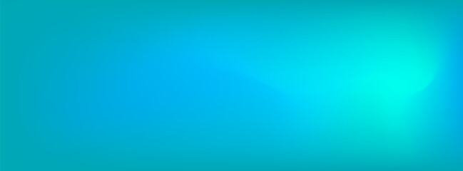 Cyan colored abstract gradient mesh Background. Breezy trendy fantasy. Clear banner template. Elementary texture. Magic style smoot. Easy to edit recent color vector illustration
