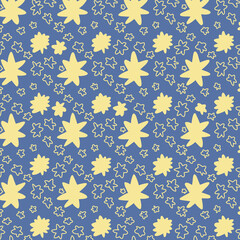 seamless stars pattern