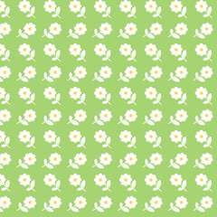 seamless pattern with flowers