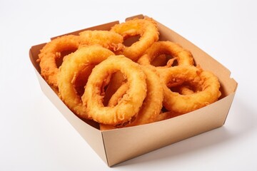 Paper food box onion ring.