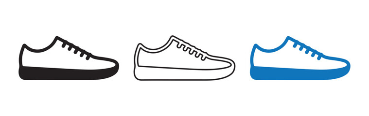 Shoes icon silhouette vector. Leather shoes icon. Illustration eps 10