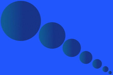 abstract graphic with a vibrant color gradient background that shifts from deep magenta to bright orange. The design features an abstract, circular shape in the center with its own blue and orange gra