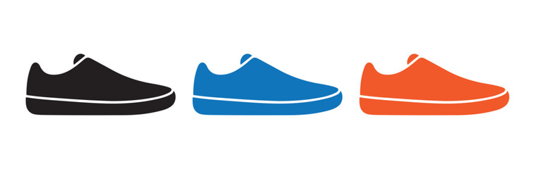 Sneaker shoe icon. Vector eps 10