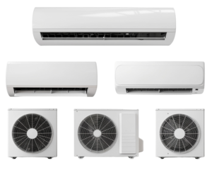 Collection of room air cooler, modern room air cooler set for cooling effect, cut out