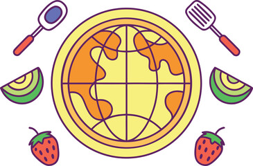 International Pancake Day Celebration. Delicious Pancake Day Illustration. Pancake Day Food Art Design. Global Pancake Day Creative Artwork. Tasty Pancake Day Flat Illustration. Sweet Pancake Day