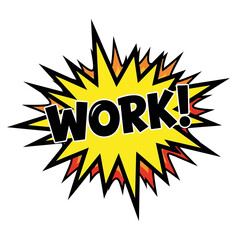 Bold Yellow Comic Book 