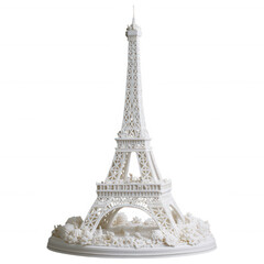 Eiffel Tower Sculpture: A pristine, detailed sculpture of the iconic Eiffel Tower stands as a testament to architectural artistry, a symbol of romance, and an emblem of the city's timeless appeal.