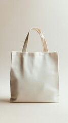 reusable shopping bag product mockup on white background, clean minimal studio lighting, realistic, high resolution