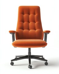office chair product mockup on white background, clean minimal studio lighting, realistic, high resolution