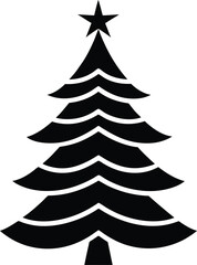 Classic Christmas Tree Icon