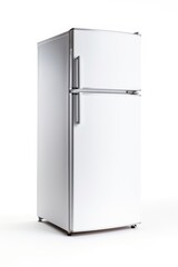 Refrigerator white appliance.