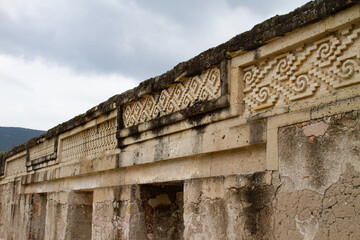 Mitla Archeological site in Mexico
