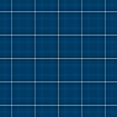 Plaid with twill weave repeat pattern in navy blue.Gingham seamless pattern with stripes.Checkered tartan geometric graphic vector illustration background for fabric and prints.
