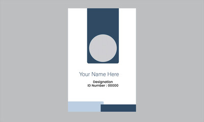 corporate id card design
