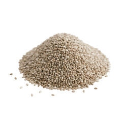 White chia seeds pile white seeds healthy food