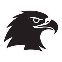 eagle vector silhouette outline sketch logo illustration