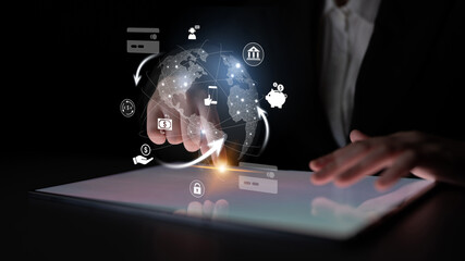 Global digital payment network connecting users, banks, and financial services worldwide through...