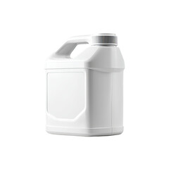 Obraz premium White plastic jug with handle