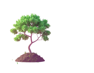 3d minimal financial growth concept. Higher foreign exchange rates. coins with a gree