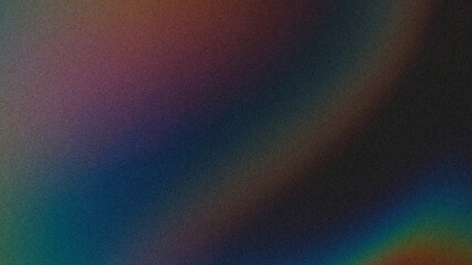 Modern abstract gradient texture with harmonious mix of green, blue, red and purple tones. Great for branding, digital artwork, posters, presentation templates and stylish wallpapers.