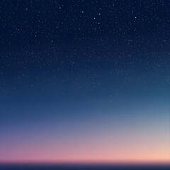 Obraz premium Night Sky Starry Background Gradient Pink Purple Dusk