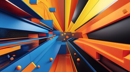 Modern Graphic Design Featuring Abstract Conversation Elements
